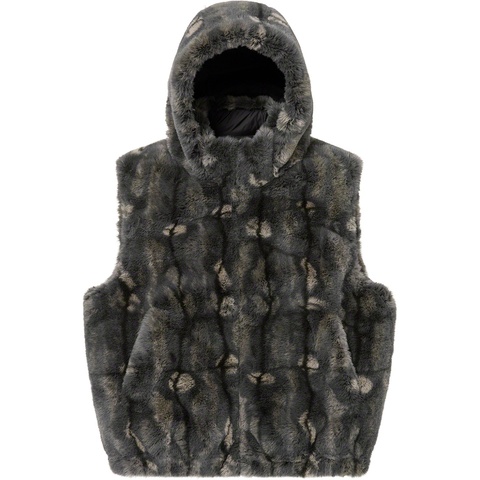 Faux Fur Hooded Vest - fall/winter 2021 - Supreme