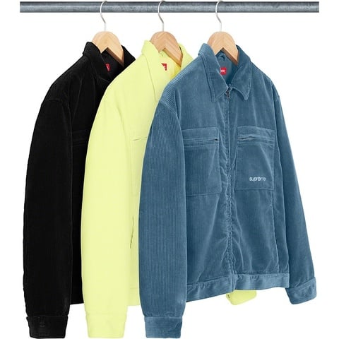 Corduroy Zip Jacket - fall/winter 2021 - Supreme