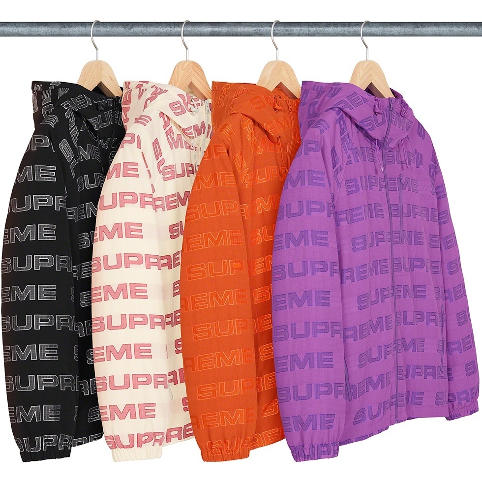 Logo Ripstop Hooded Track Jacket - Supreme