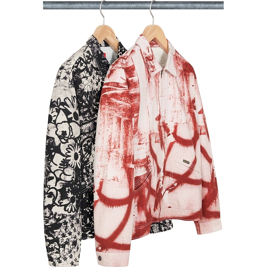 Christopher Wool/Supreme Denim Work Jacket - SupremeCommunity