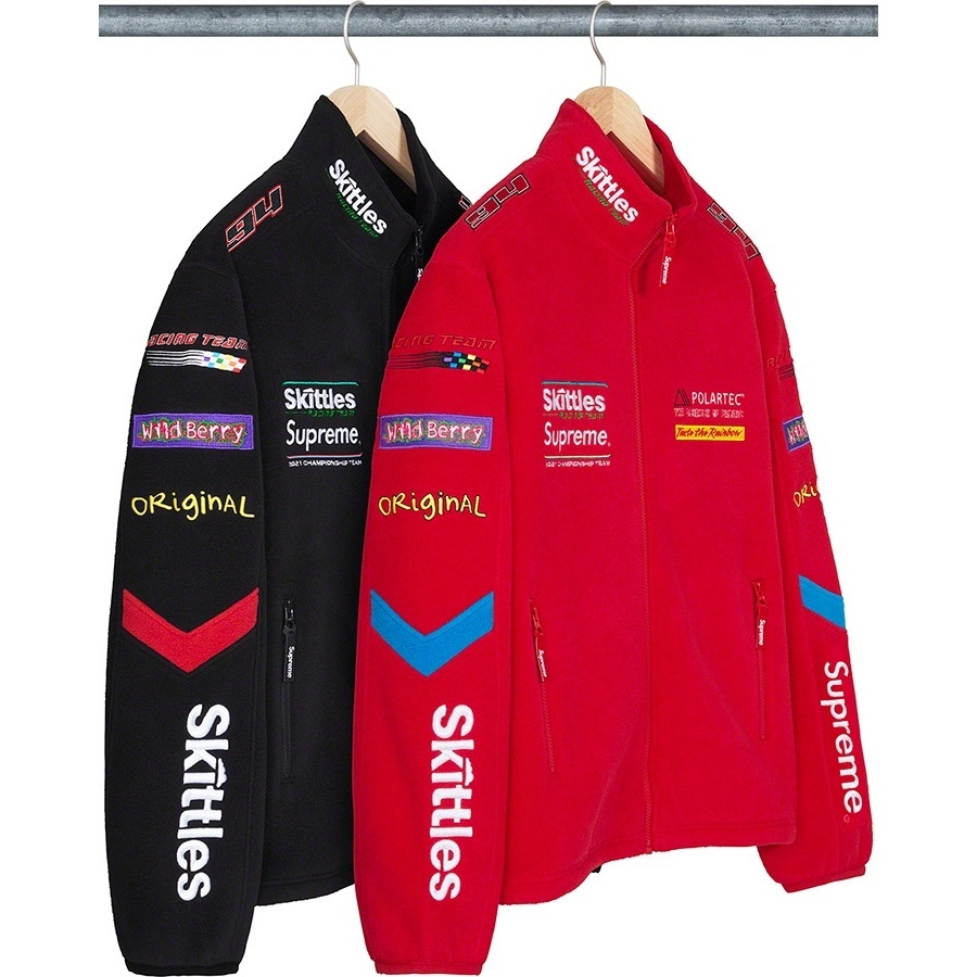 Supreme Supreme®/Skittles®/<wbr>Polartec® Jacket (fall/winter 2021) - $228.00