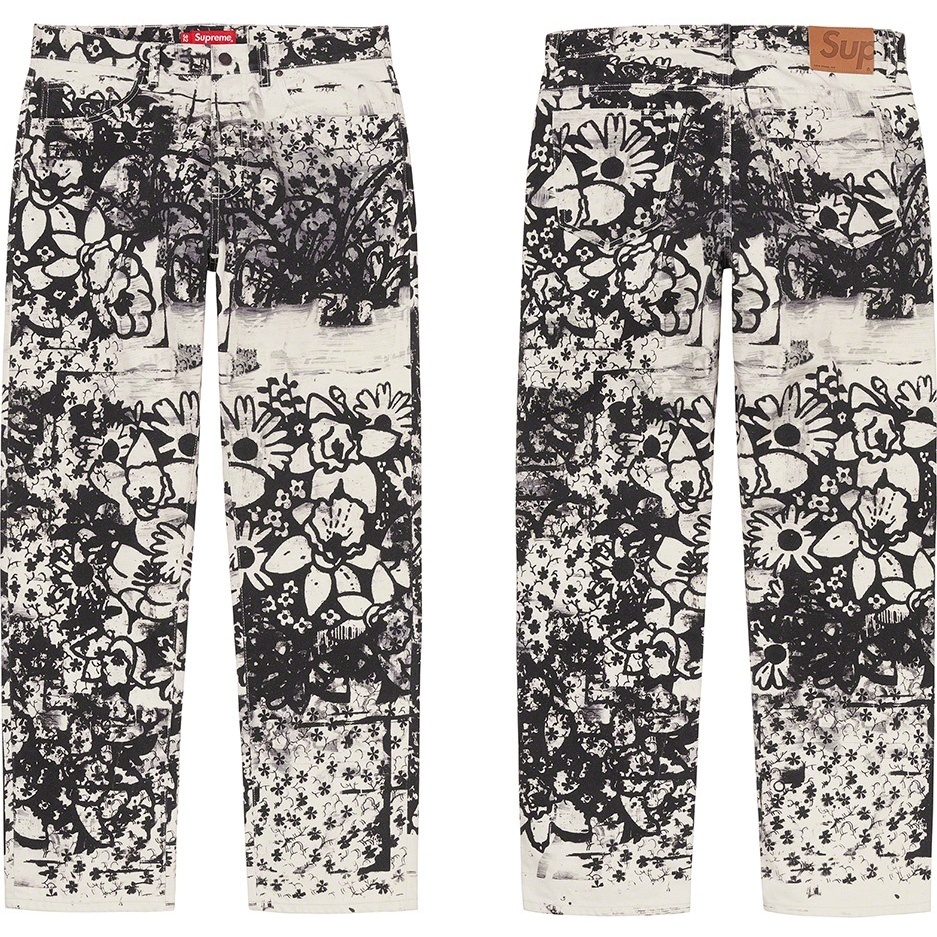Supreme Christopher Wool/SupremeRegular Jean (fall/winter 2021) - $168.00