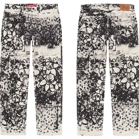 Supreme Christopher Wool/SupremeRegular Jean - $168.00