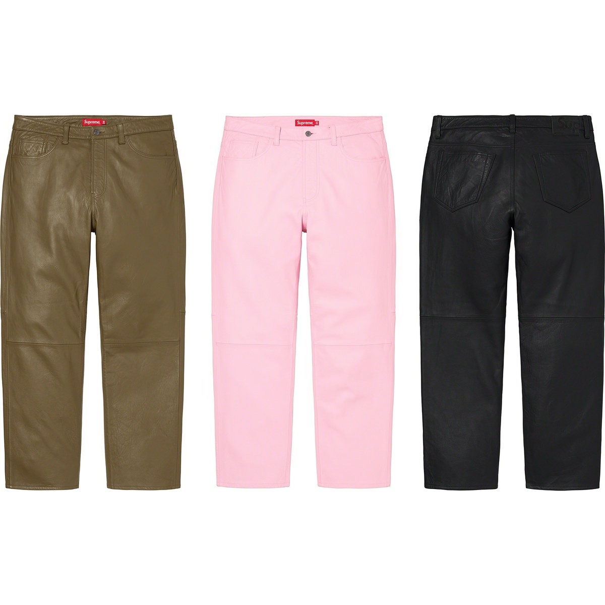 Leather 5-Pocket Jean - fall/winter 2021 - Supreme