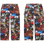 Supreme Nas and DMX Collage Double Knee Denim Painter Pant (FW21)