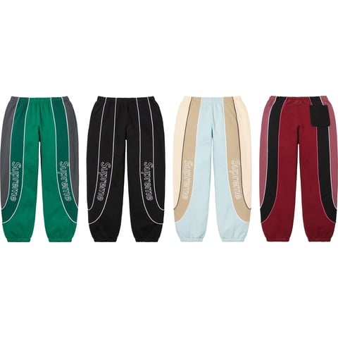Supreme Track Paneled Sweatpant - $148.00