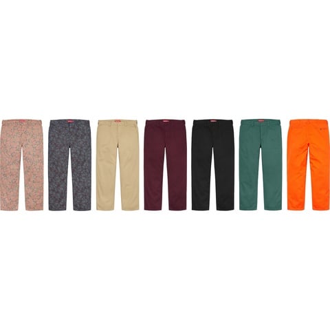 Supreme Work Pant - $118.00