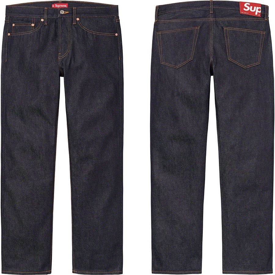 Supreme Rigid Slim Jean (fall/winter 2021) - $158.00