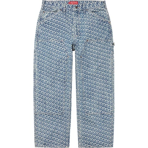パンツ Monogram Double Knee Denim Painter Pant Monogram Double Knee Denim Painter Pant - Supreme