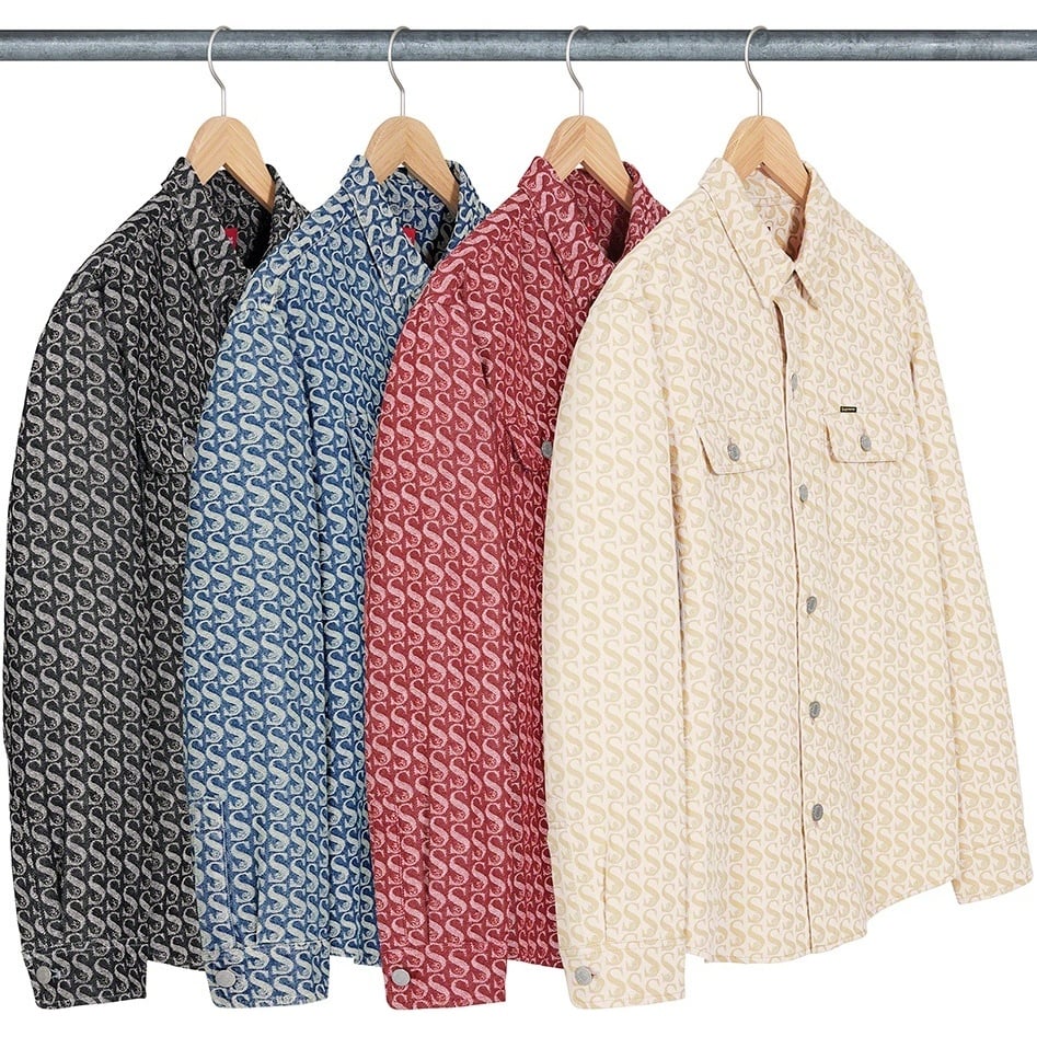 Monogram Denim Shirt - fall/winter 2021 - Supreme