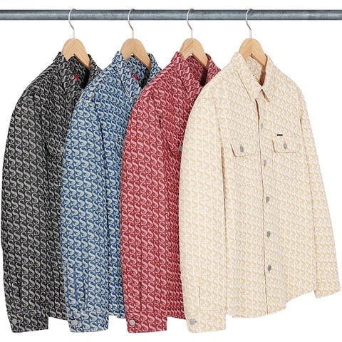 Paisley Fleece Shirt - fall/winter 2021 - Supreme