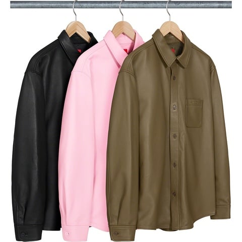 Leather Shirt - fall/winter 2021 - Supreme