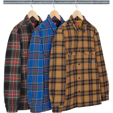 Quilted Plaid Flannel Shirt - fall/winter 2021 - Supreme