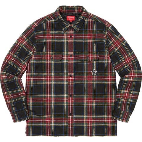 Quilted Plaid Flannel Shirt - fall/winter 2021 - Supreme
