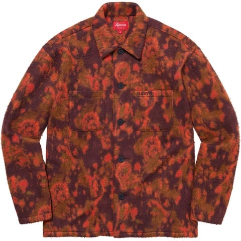 Paisley Fleece Shirt - fall/winter 2021 - Supreme Paisley Fleece Shirt - fall/winter 2021 - Supreme