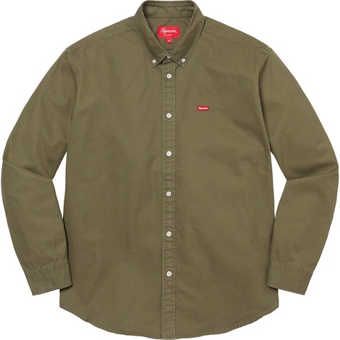 Small Box Twill Shirt - fall/winter 2021 - Supreme