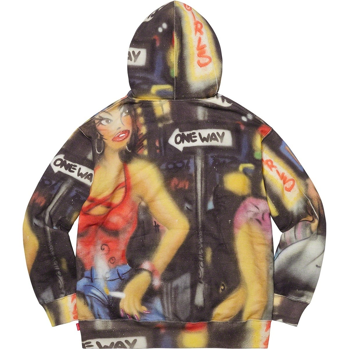 Lady Pink/Supreme Hooded Sweatshirt - SupremeCommunity