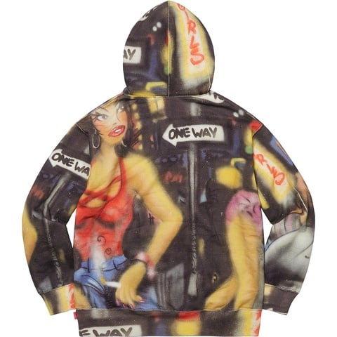Lady Pink/Supreme Hooded Sweatshirt - Supreme
