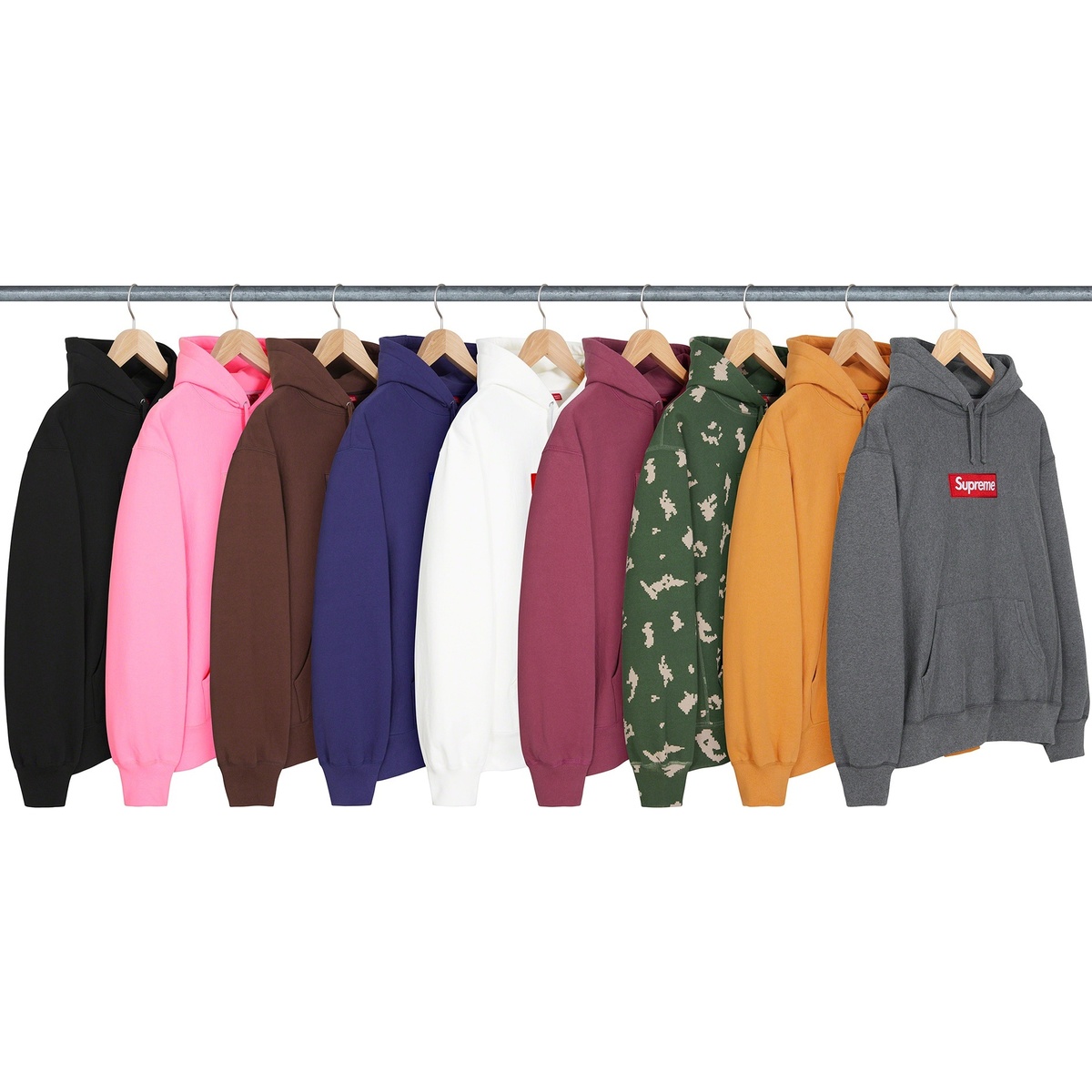トップス Box Logo Hooded Sweatshirt 2021 Supreme Box Logo Hooded Sweatshirt (FW21) Black Men's - FW21 - US