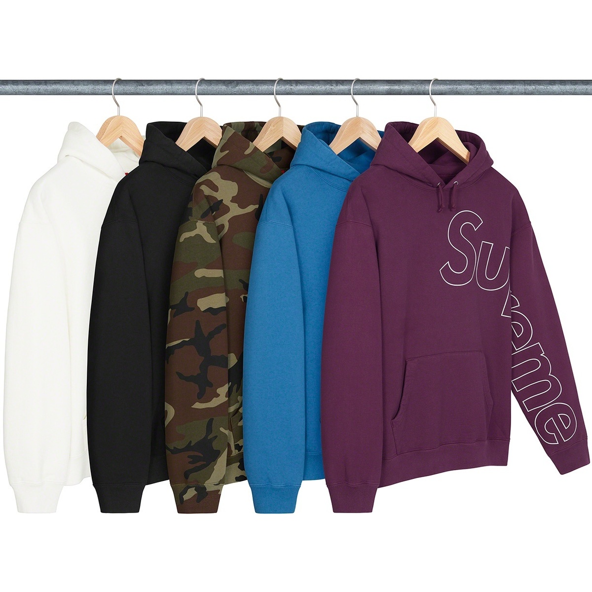 Reflective Hooded Sweatshirt - fall/winter 2021 - Supreme