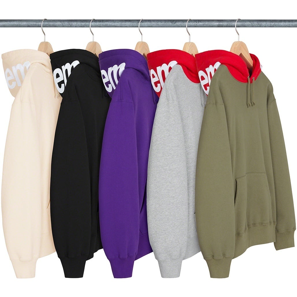 Contrast Hooded Sweatshirt - fall/winter 2021 - Supreme