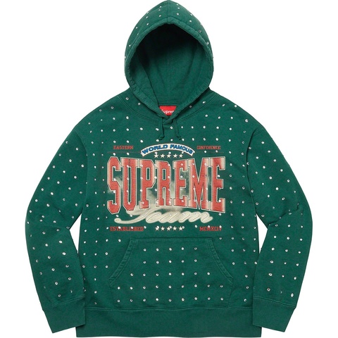 Supreme Rhinestone Hooded Sweatshirt - Colorway