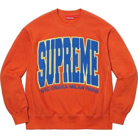Supreme Cities Arc Crewneck - Colorway