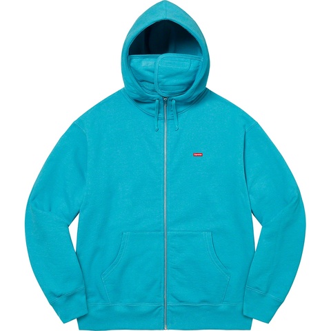 Small Box Facemask Zip Up Hooded Sweatshirt - Supreme Small Box Facemask Zip Up Hooded Sweatshirt - Supreme