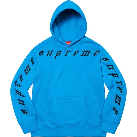 Supreme Raised Embroidery Hooded Sweatshirt - Colorway