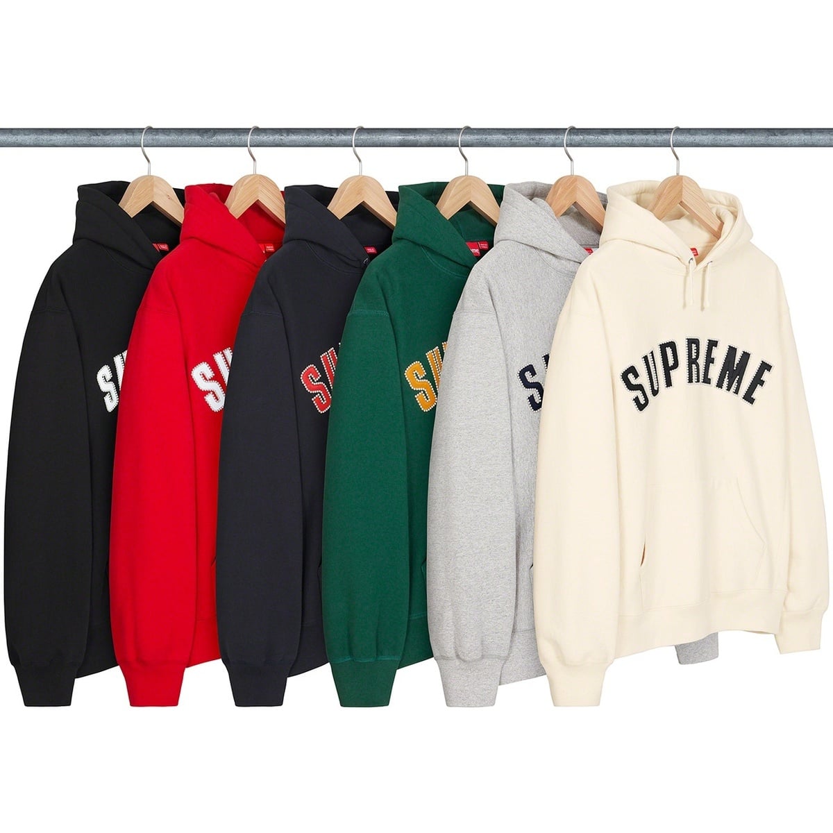 Pearl Logo Hooded Sweatshirt - SupremeCommunity