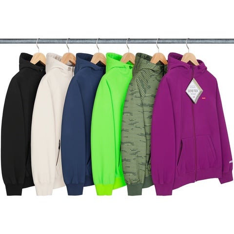 WINDSTOPPER® Zip Up Hooded Sweatshirt - Supreme