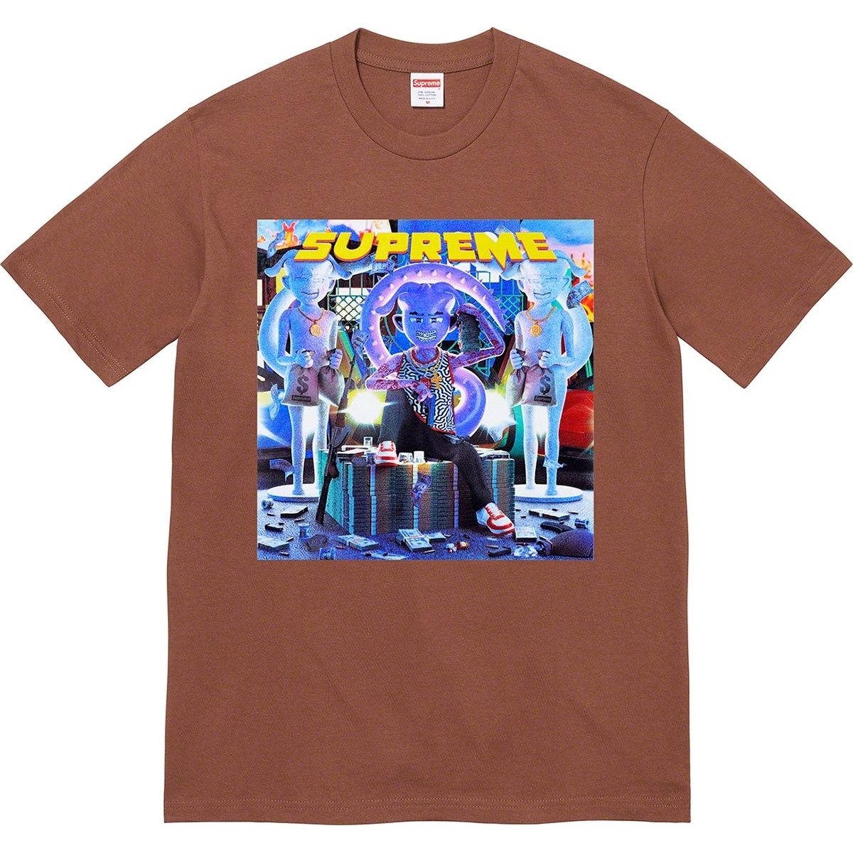 Supreme Richest Tee (fall/winter 2021) - $38.00