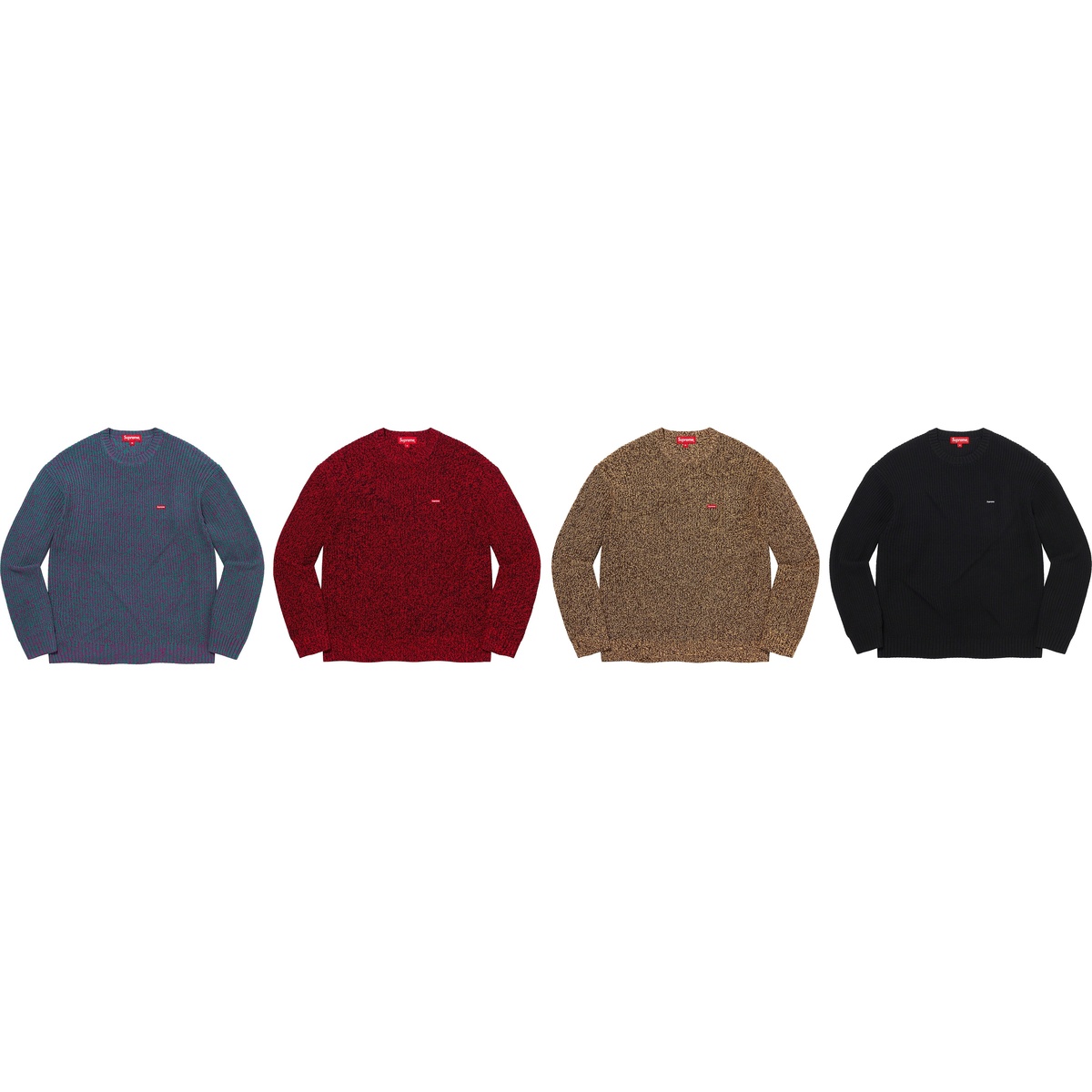 Mélange Rib Knit Sweater - SupremeCommunity