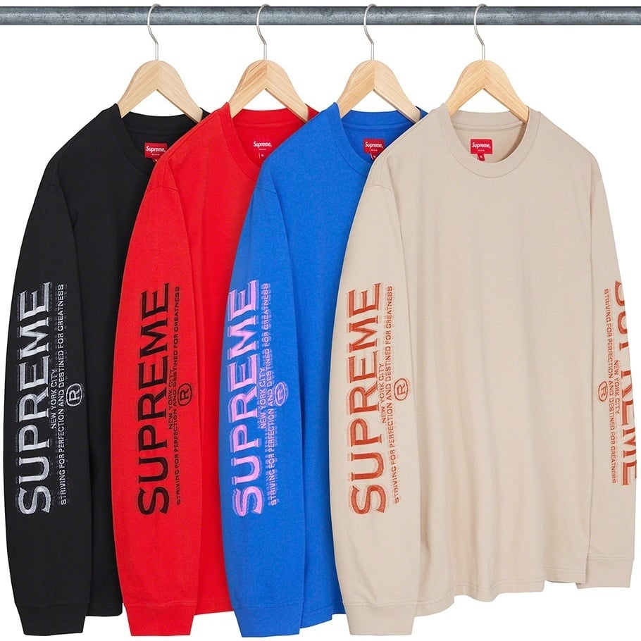 Intarsia Sleeve L/S Top - fall/winter 2021 - Supreme