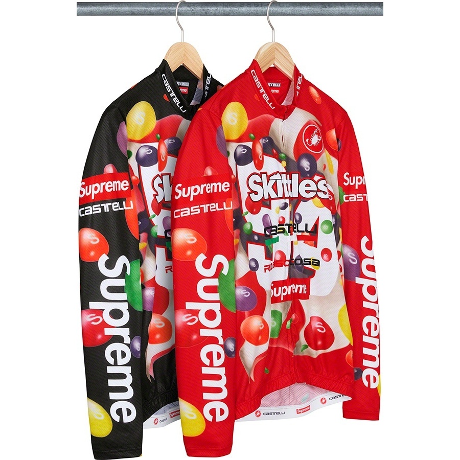 激レアL！SUPREME×Skittles Castelliサイクリングジャージ Supreme/Castelli Cycling jersey Multicolor シュプリーム カステリ