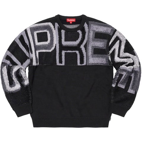 Supreme Chenille Logo Sweater - Colorway