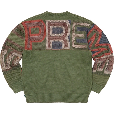 Chenille Logo Sweater - fall/winter 2021 - Supreme