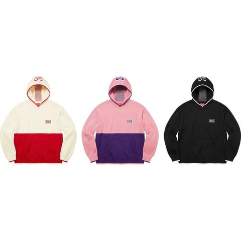 Supreme 2-Tone Hooded Sweater - $158.00
