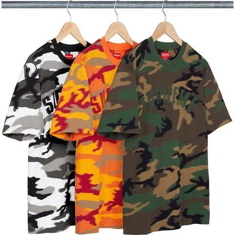 Supreme Intarsia Camo S/S Top - $88.00