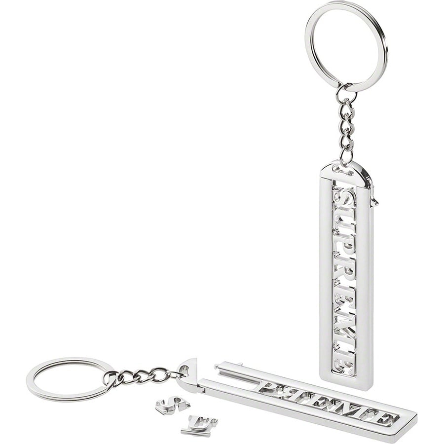 Supreme Slide Keychain スライド キーチェーン Slide Keychain - fall/winter 2022 - Supreme