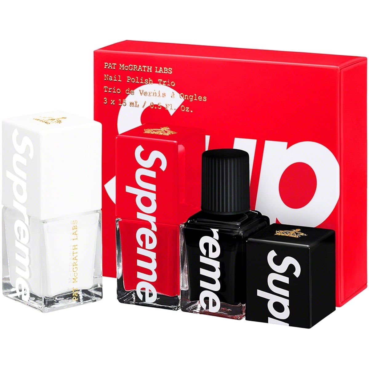 [未使用]Supreme/Pat McGrath LabsNail Polish Supreme®/Pat McGrath Labs Nail Polish (Set of 3) - Supreme