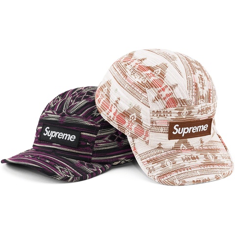 Woven Pattern Camp Cap - fall/winter 2022 - Supreme