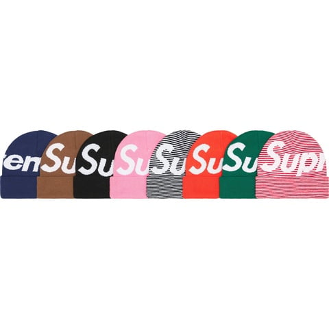Supreme Big Logo Beanie - $44.00