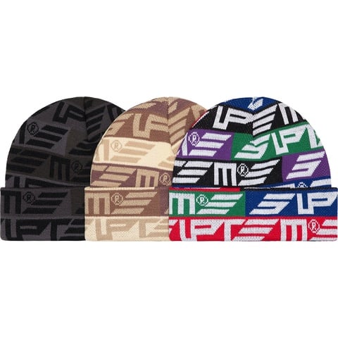 Supreme Geo Beanie - $40.00