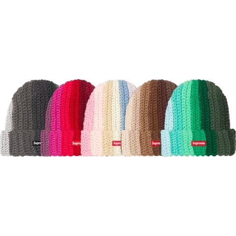 Gradient Crochet Beanie - fall/winter 2022 - Supreme