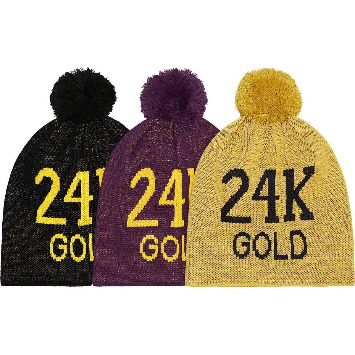 Supreme 24k Gold Cuffless Beanie (fall/winter 2022) - $38.00