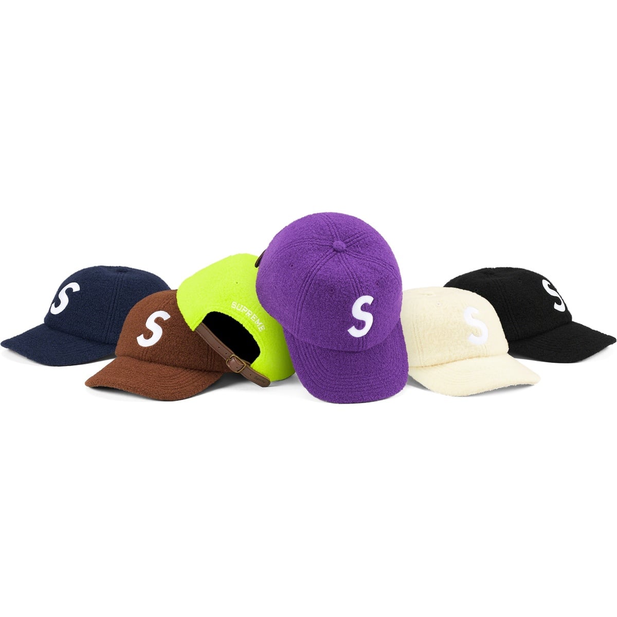 帽子 Supreme Boiled Wool S Logo 6-Panel Boiled Wool S Logo 6-Panel - fall/winter 2022 - Supreme