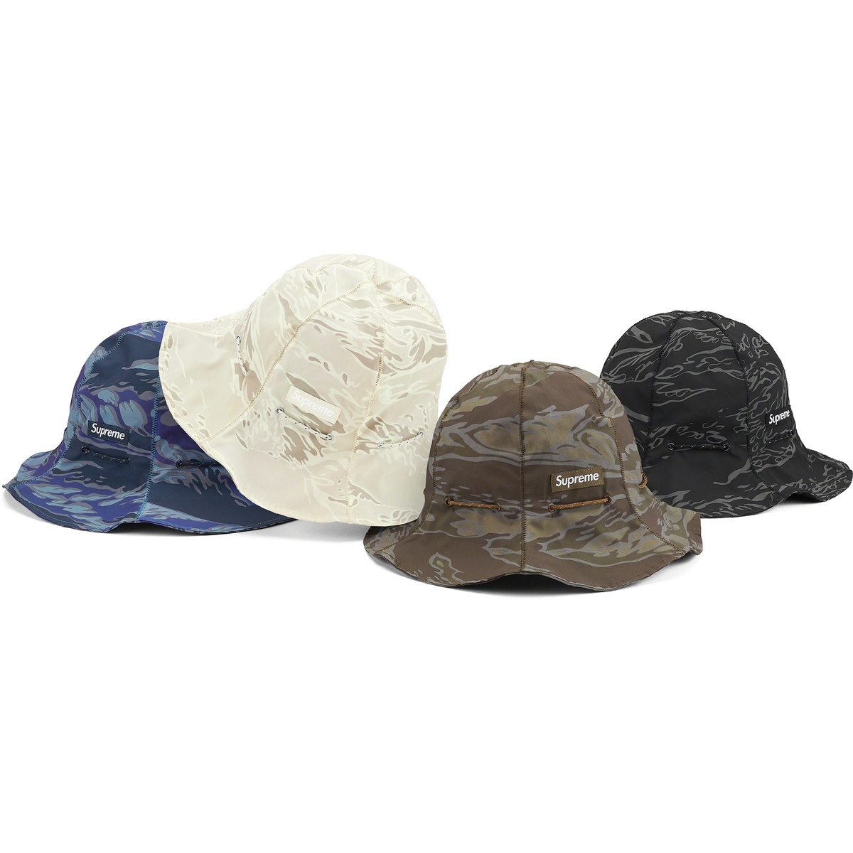 【新品】 Supreme Tiger Camo Ripstop Camp Cap Supreme Tiger Camo Ripstop Camp Cap Olive - SS26 - US
