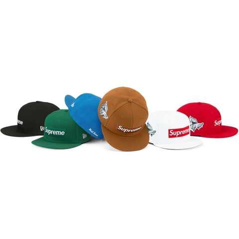 帽子 Supreme Money Box Logo NEWERA SUPREME FW22 MONEY BOX LOGO NEW ERA FITTED HAT BLACK BROWN GREEN