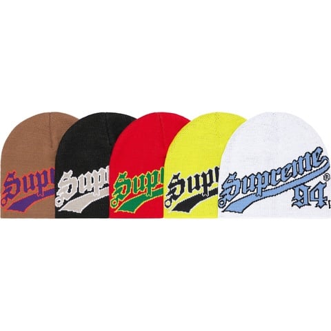 Supreme New Era® Script Beanie オレンジ Supreme New Era Script Beanie Orange